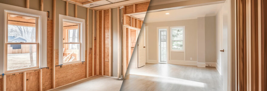 La rénovation de maison